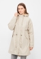 Preview: Friese Tidaholm-  Damen Regenjacke - Fog Beige Gefüttert